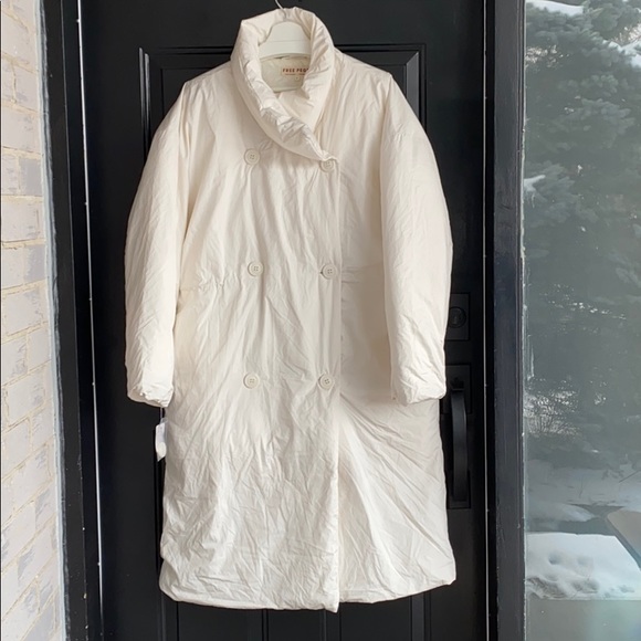 FREE PEOPLE Long Puffer Coat - Picture 5 of 13
